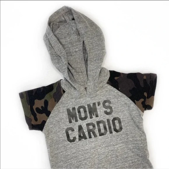 Million Polkadots Mom’s Cardio Hooded Onesie - Picture 2 of 7